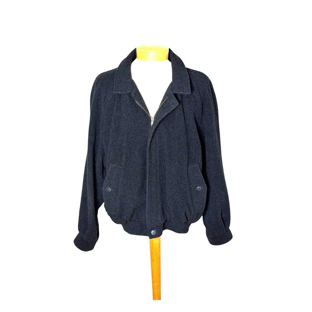 1970s wool bomber jacket by Zero King Size XL